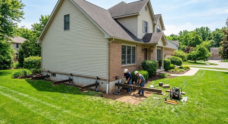Home Foundation Leveling in Chester, VA