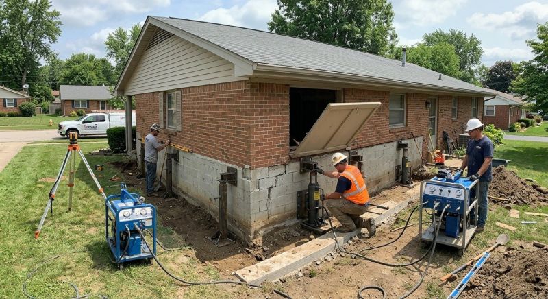 Home Foundation Leveling in Mechanicsville, VA