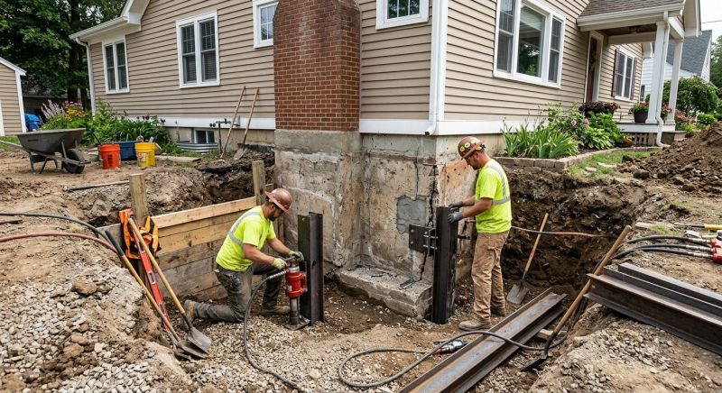 Home Foundation Repair in Dinwiddie, VA