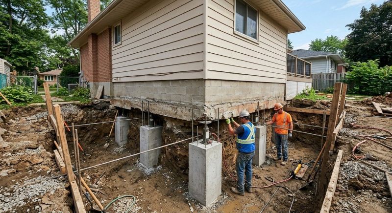 House Underpinning in Chesterfield, VA