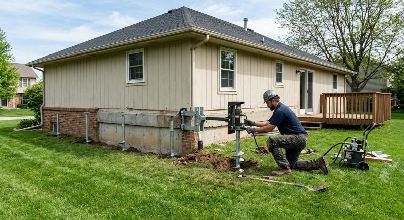 Settling Foundation Service in Mechanicsville, VA