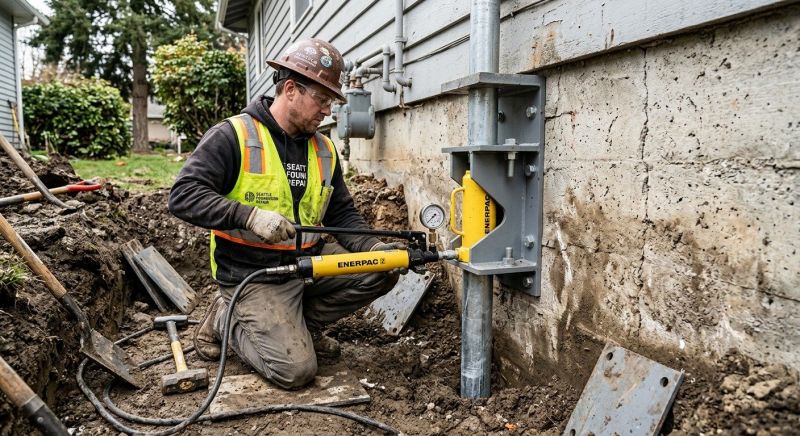 Settling Foundation Service in Powhatan, VA