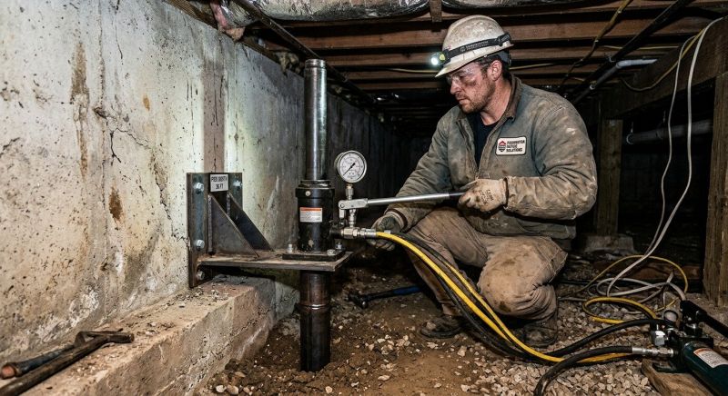 Settling Foundation Service in Prince George County, VA