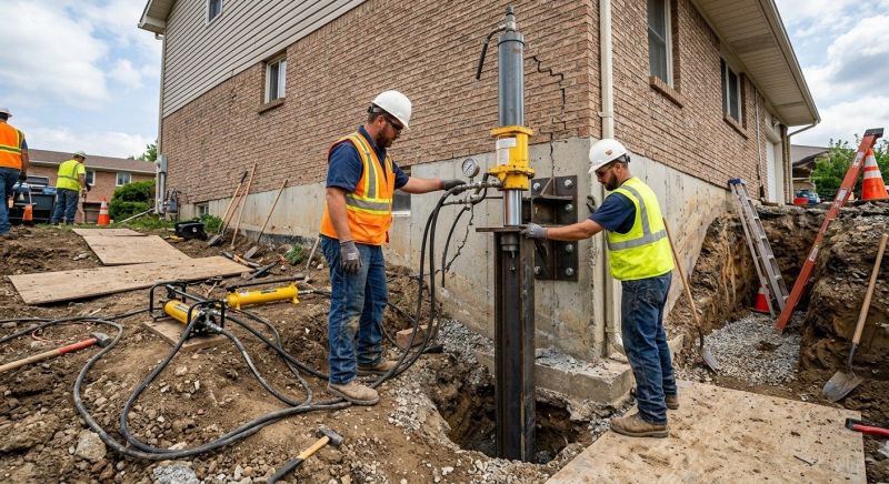 Settling Foundation Service in Prince George, VA