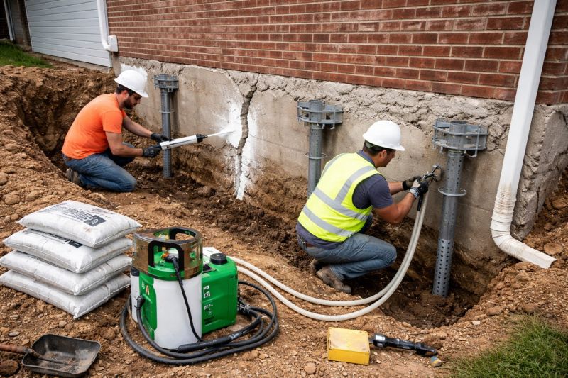 Structural Foundation Repair in Goochland County, VA