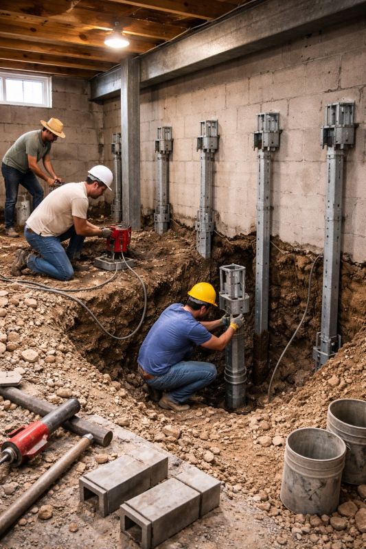 Structural Underpinning in Chesterfield, VA
