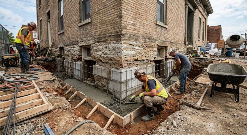 Structural Underpinning in Chesterfield, VA